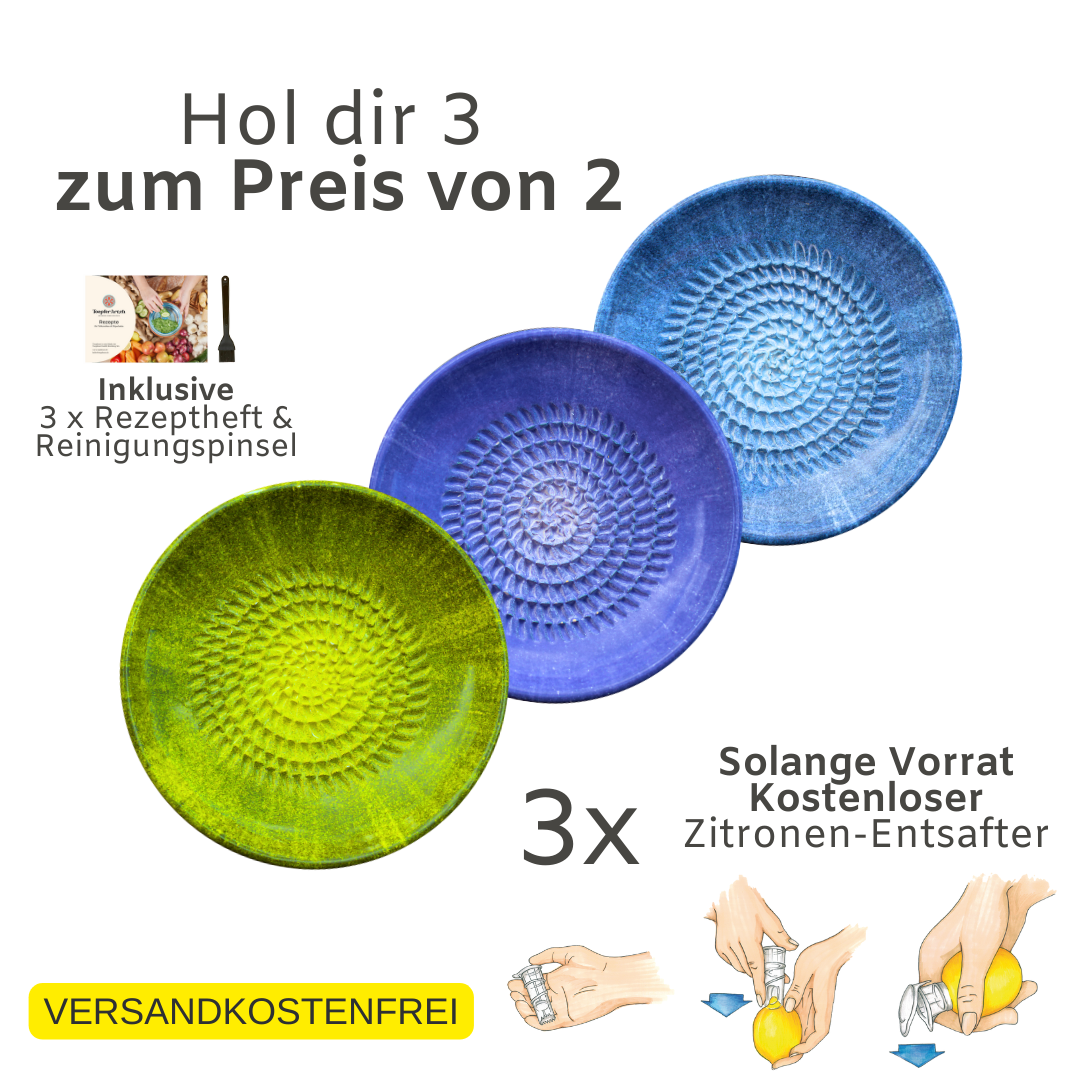 Toepferart Keramikreiben ArteMio - Verschenk-Set 3für2 portofrei