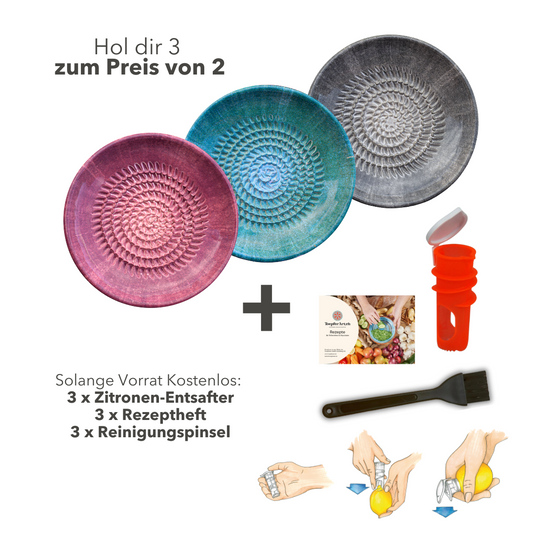 Toepferart Keramikreiben ArteMio 2 - Verschenk-Set 3für2